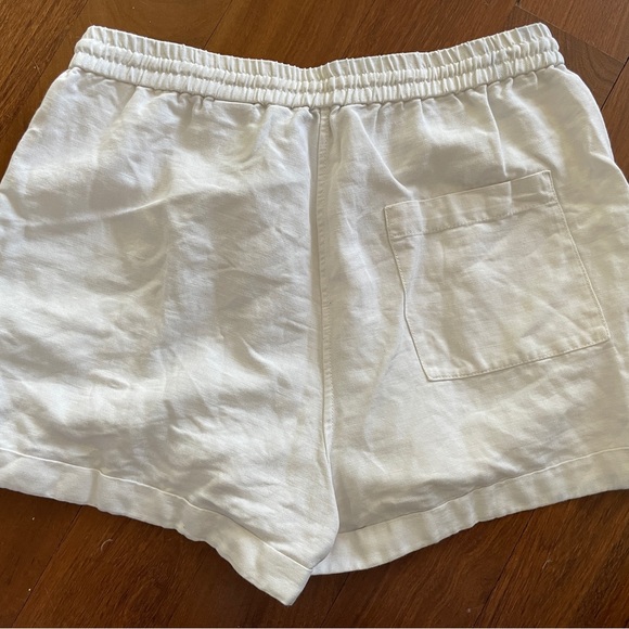 & Other Stories Cotton/Linen Shorts - Picture 3 of 5